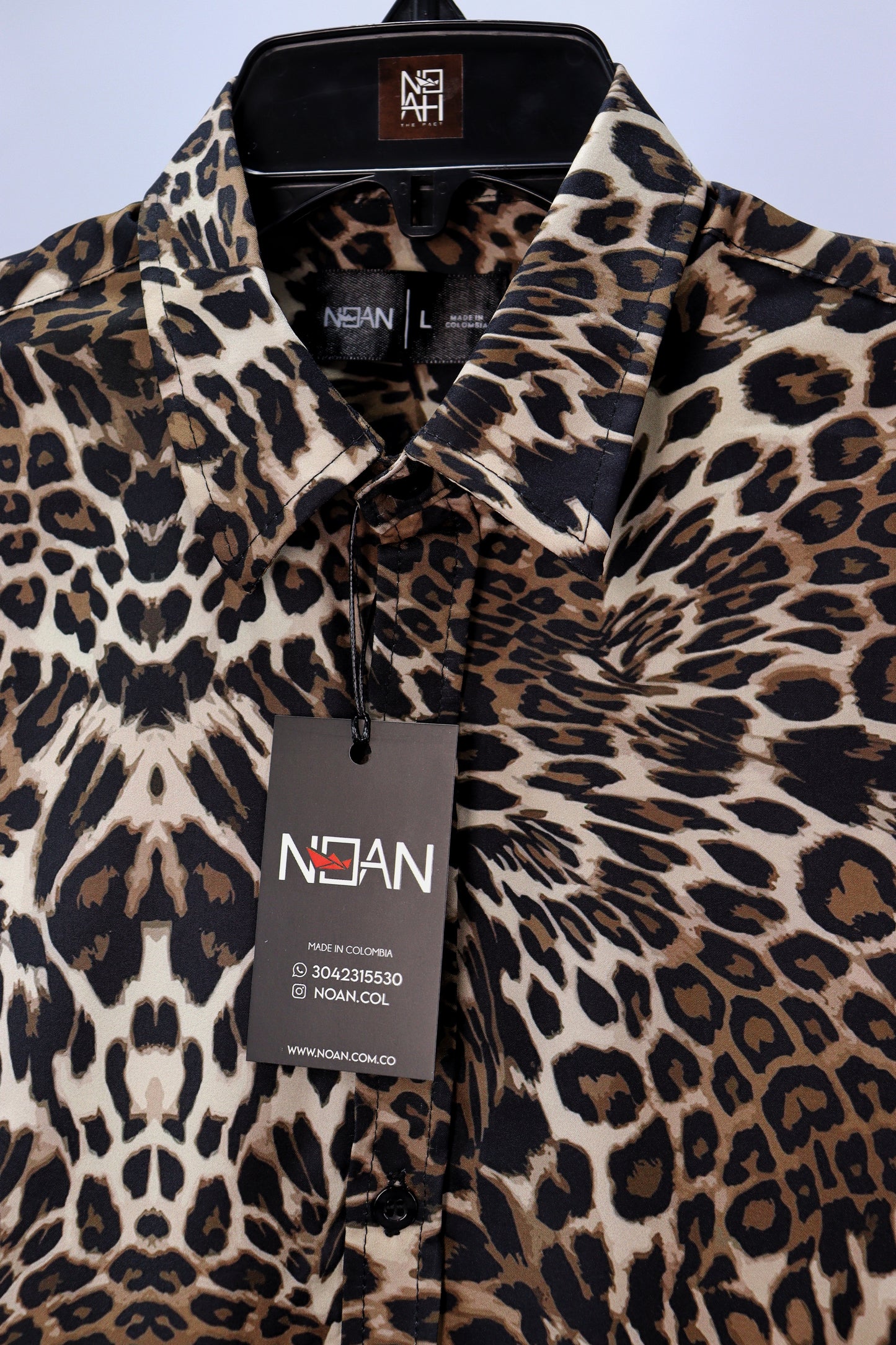 CAMISA ANIMAL PRINT CAFE