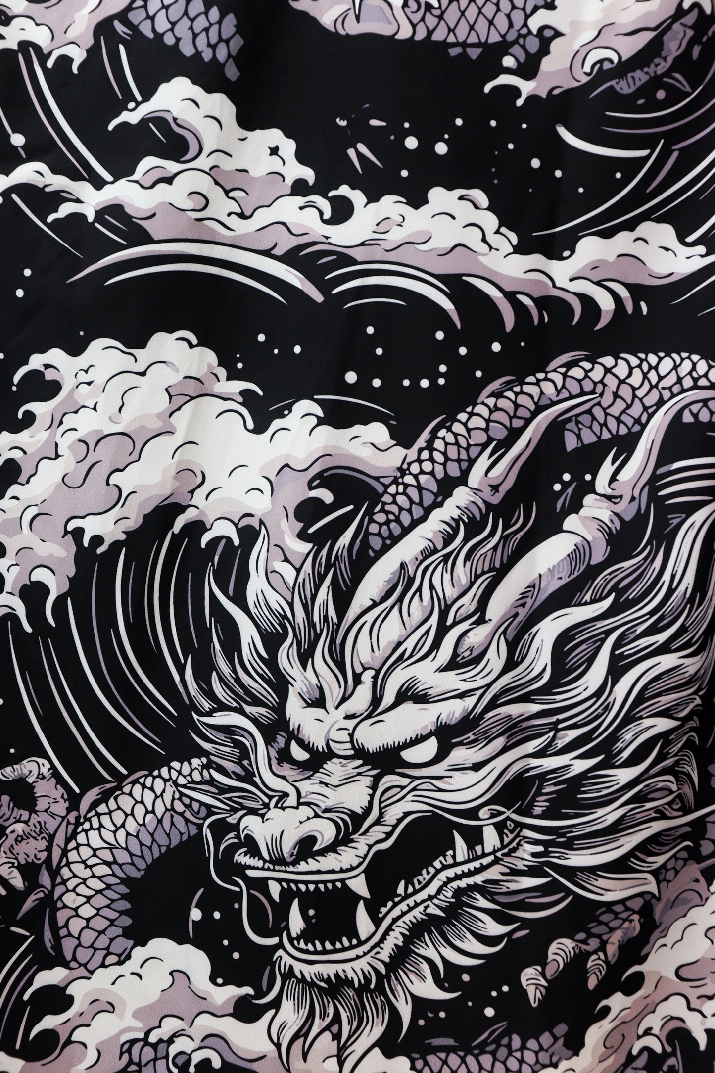 CAMISA DRAGON NEGRO