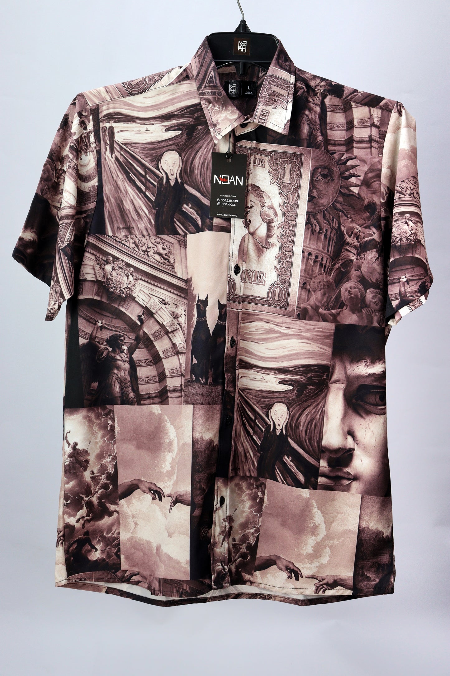 CAMISA COLLAGE VINTAGE