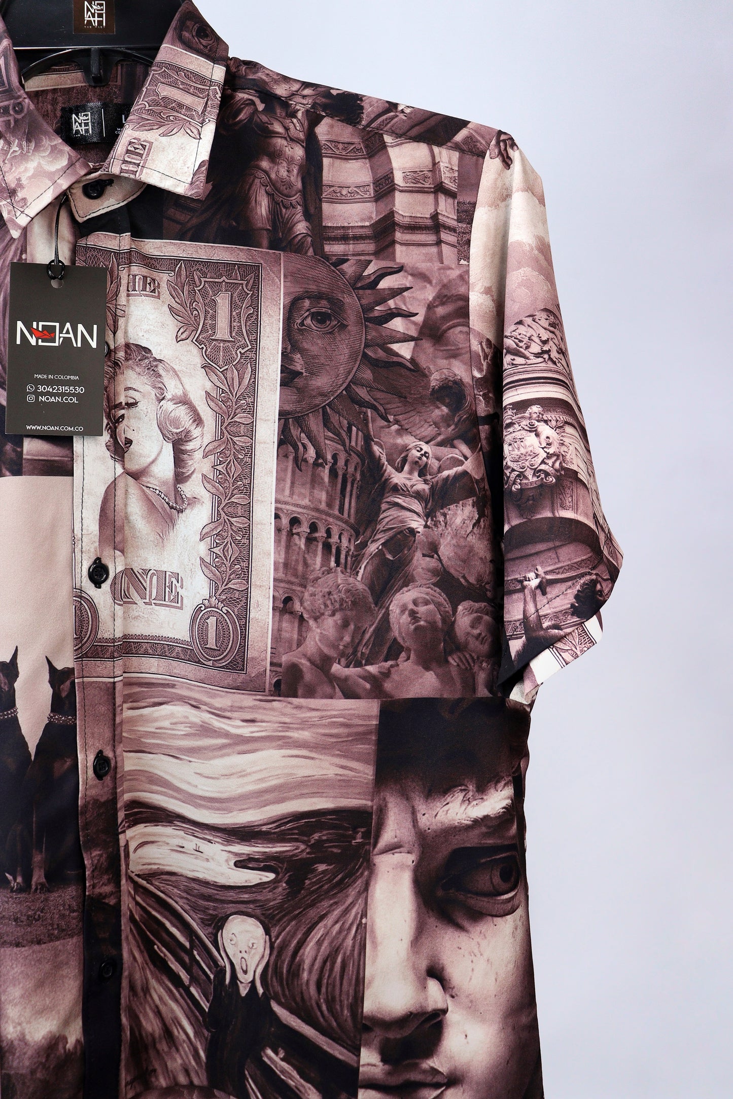 CAMISA COLLAGE VINTAGE
