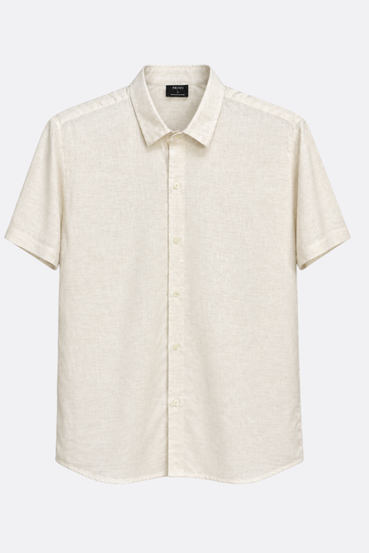CAMISA BEIGE - TELA CHALIS