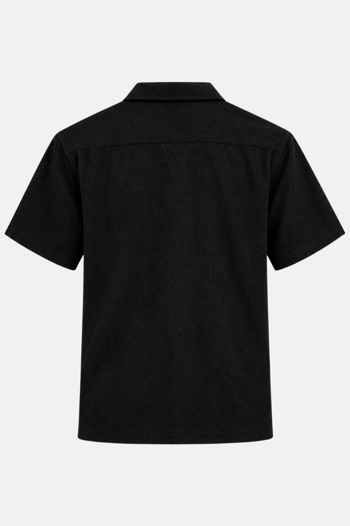 CAMISA TEXTURIZADA NEGRA