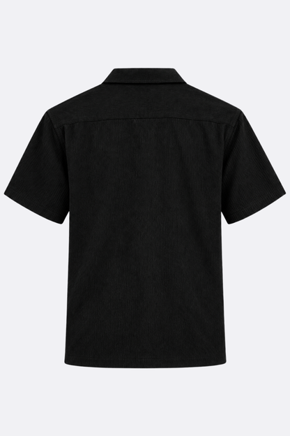 CAMISA TEXTURIZADA NEGRA