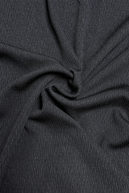 CAMISA TEXTURIZADA NEGRA
