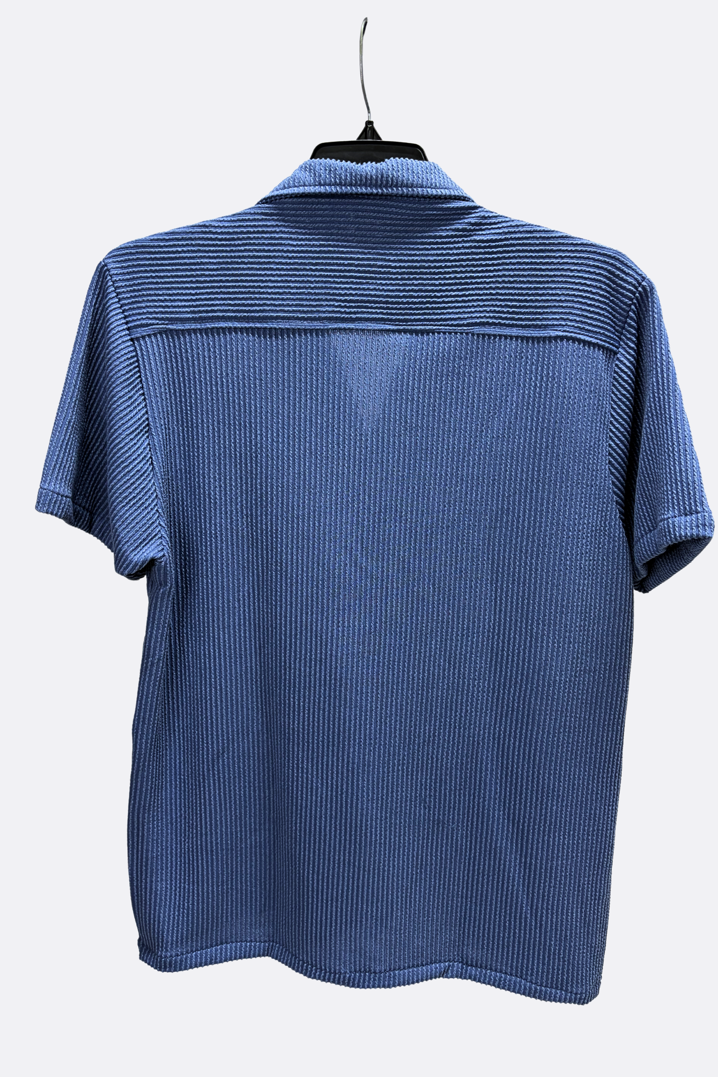 CAMISA TEXTURA AZUL