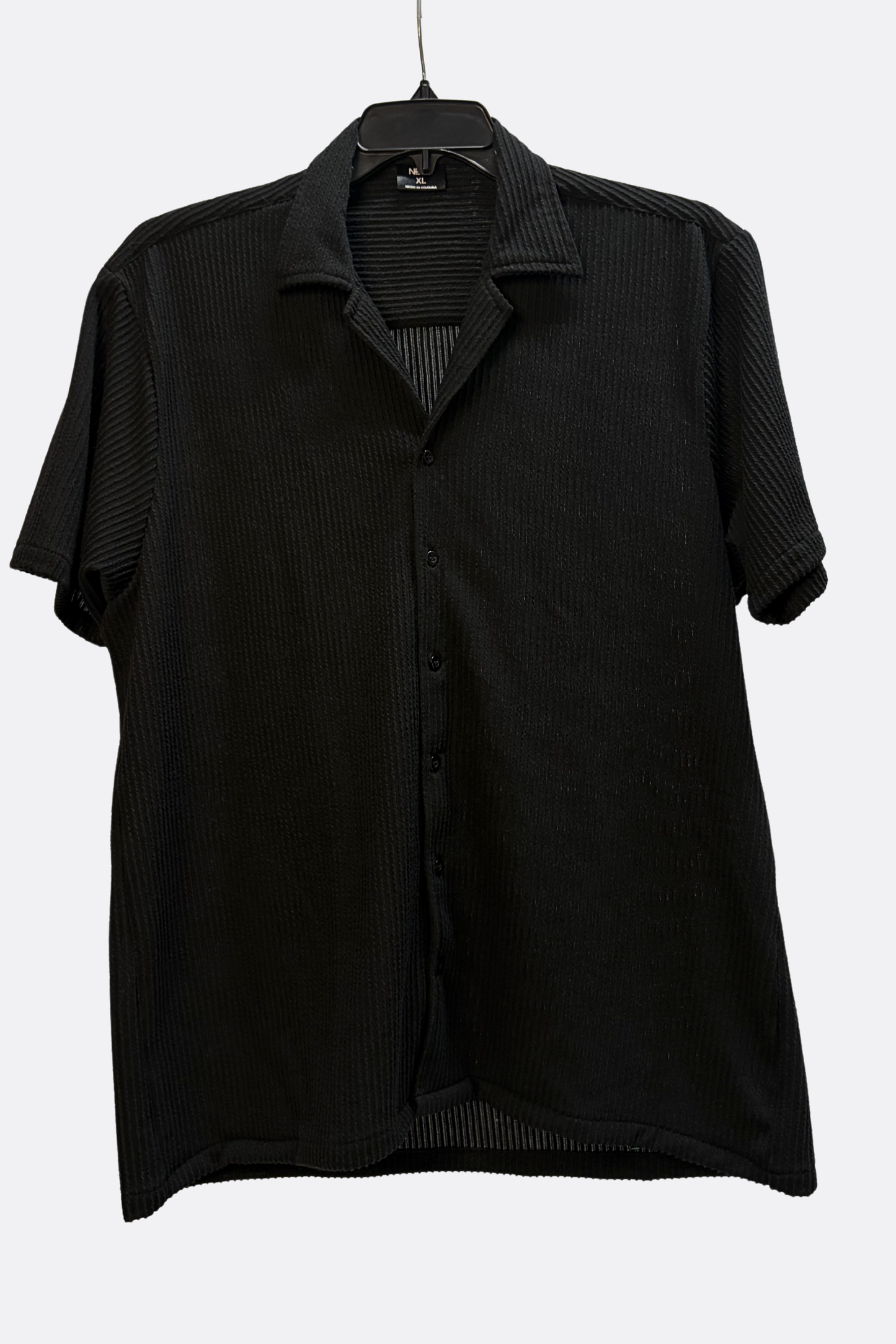 CAMISA TEXTURA NEGRA