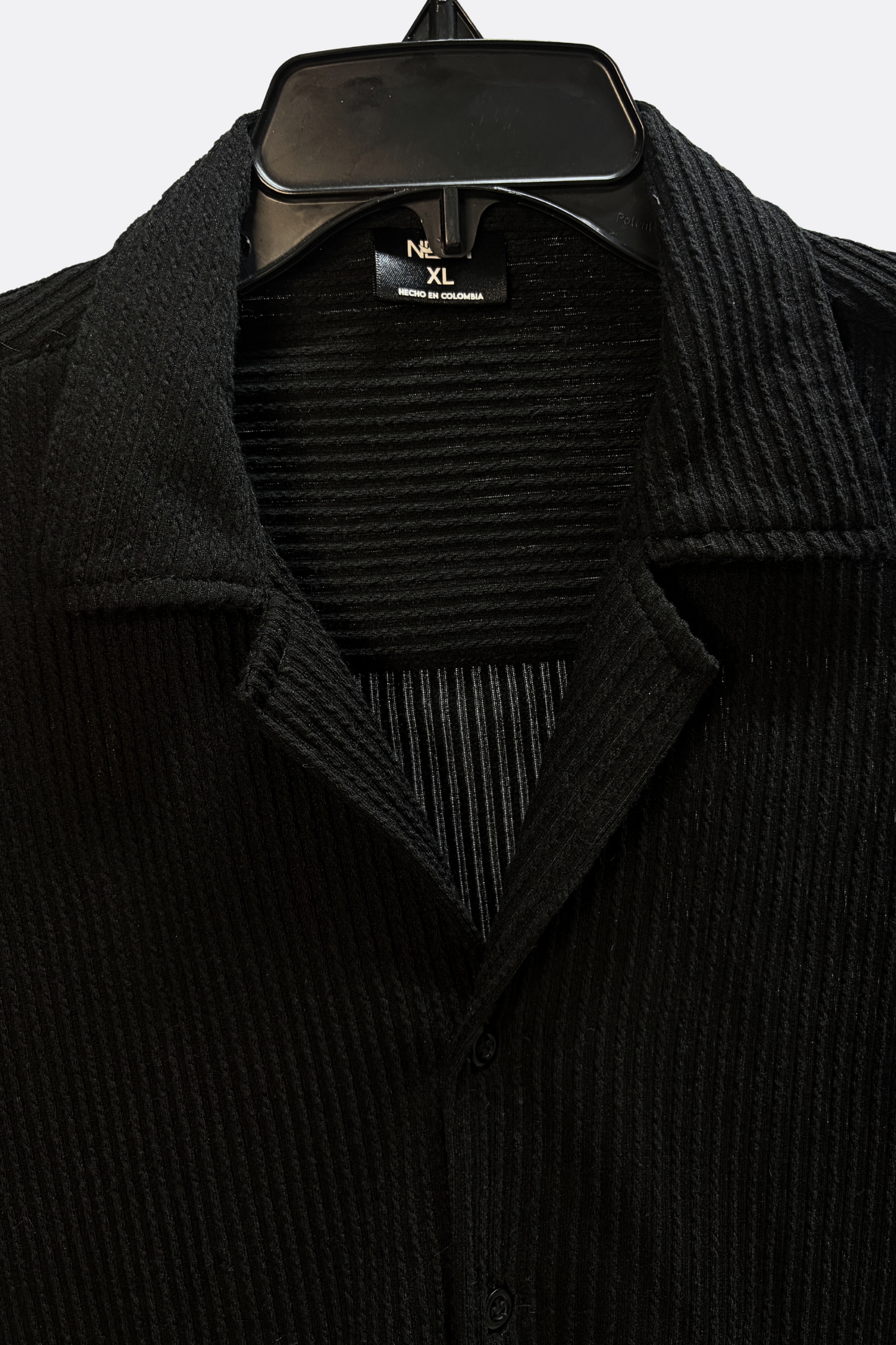 CAMISA TEXTURA NEGRA
