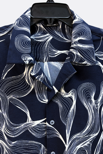 CAMISA AZUL TURQUI