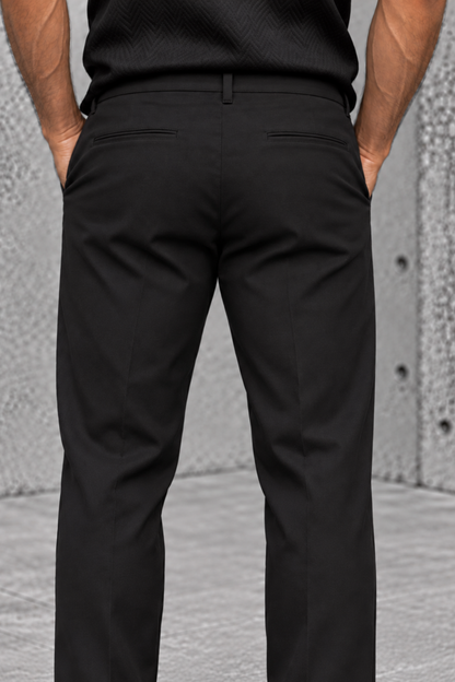 PANATALON DRIL REGULAR NEGRO