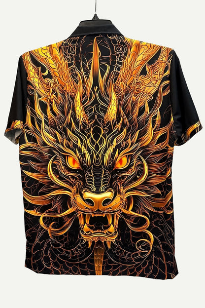 CAMISA DRAGON DORADO