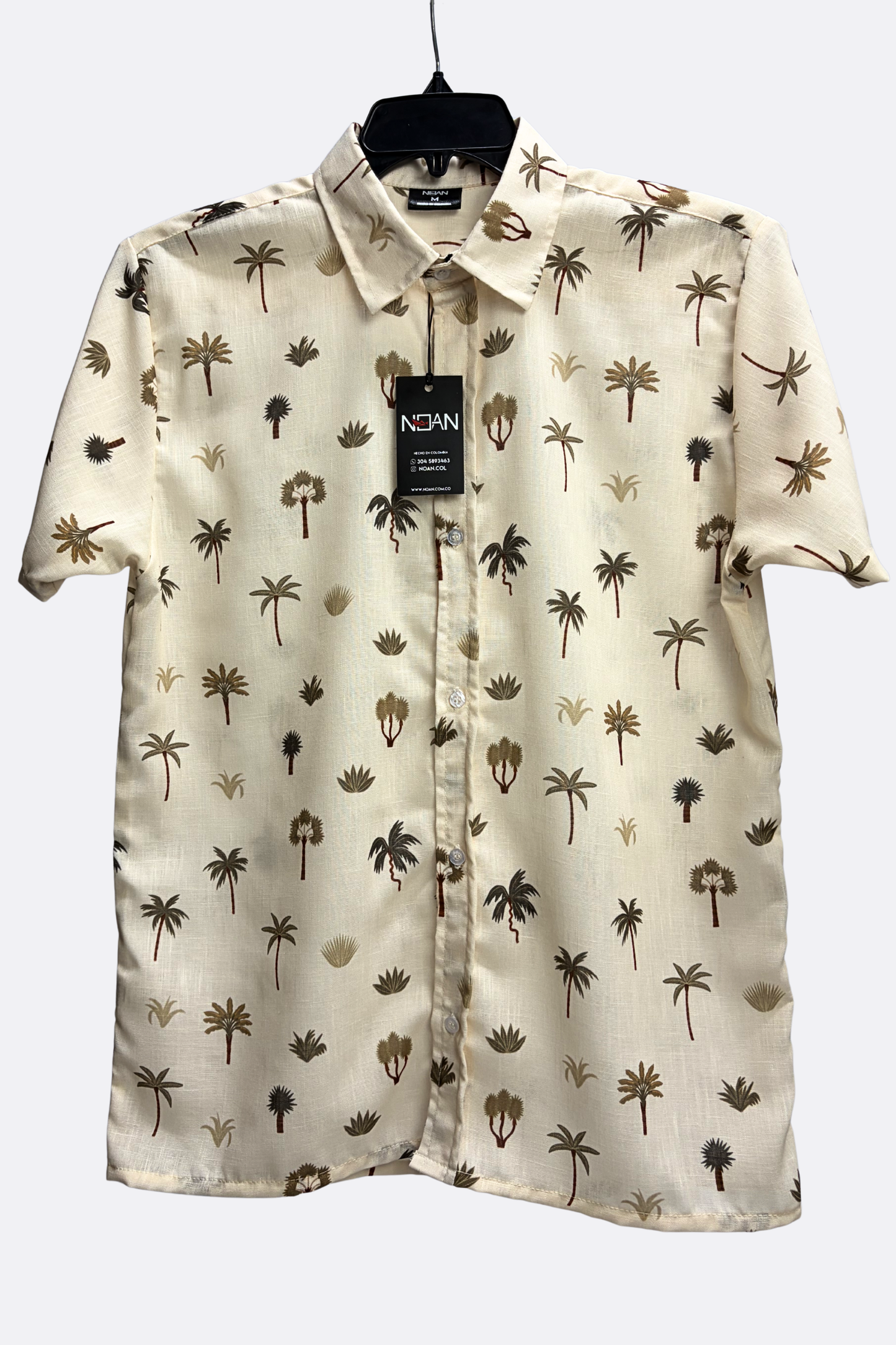 CAMISA LINO PALMERAS