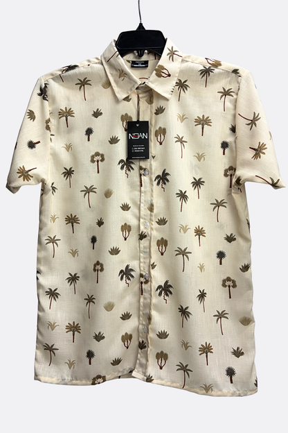 CAMISA LINO PALMERAS
