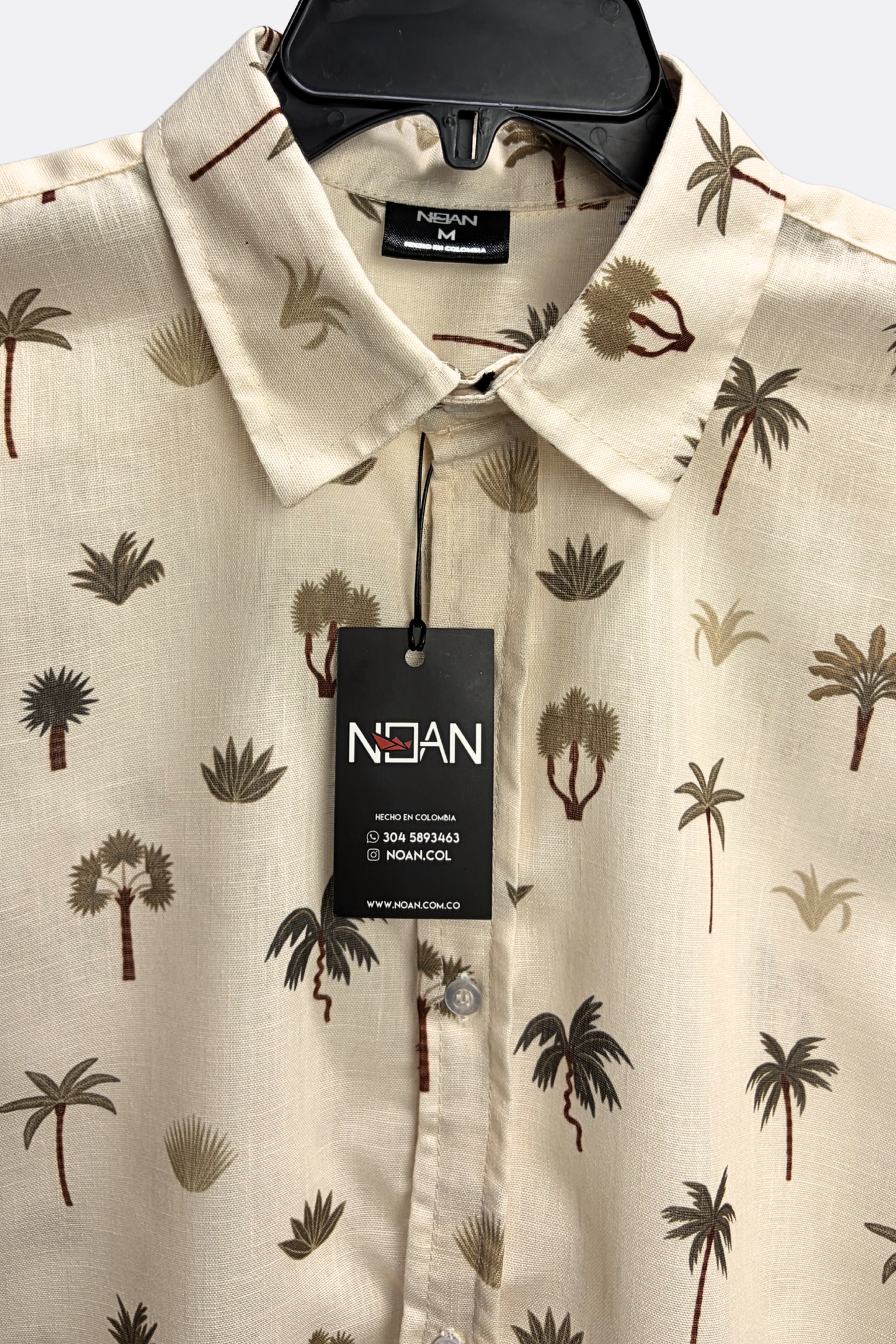 CAMISA LINO PALMERAS