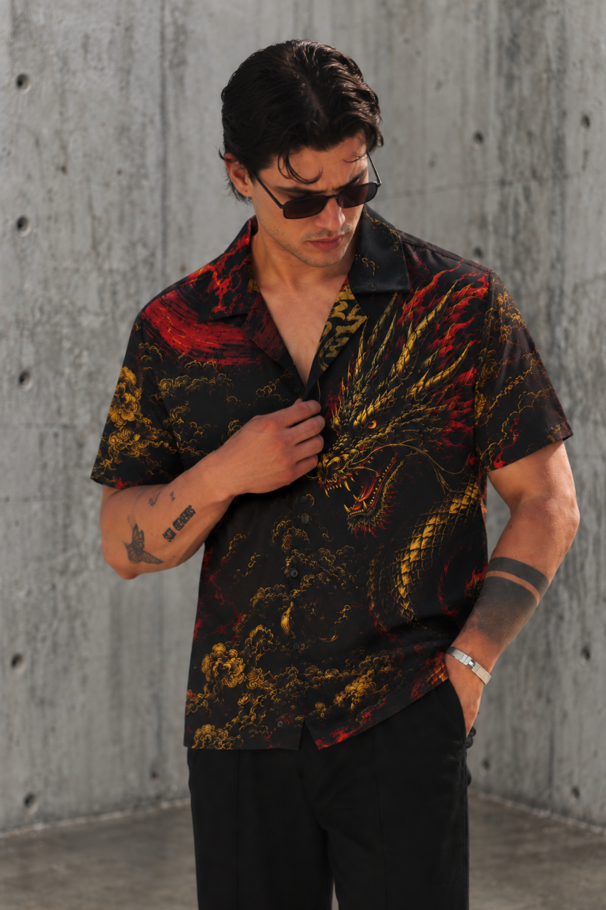 CAMISA DRAGÓN CHINO