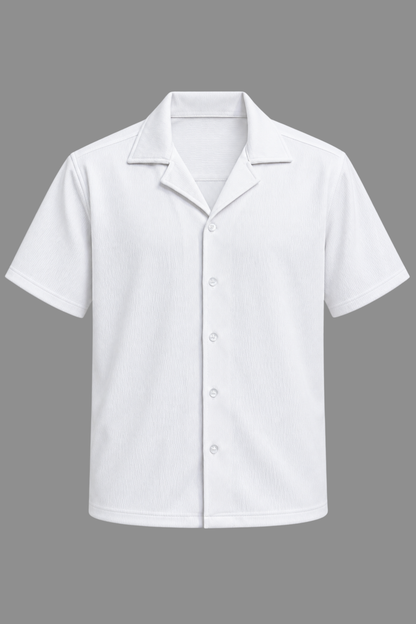 CAMISA TEXTURIZADA BLANCA