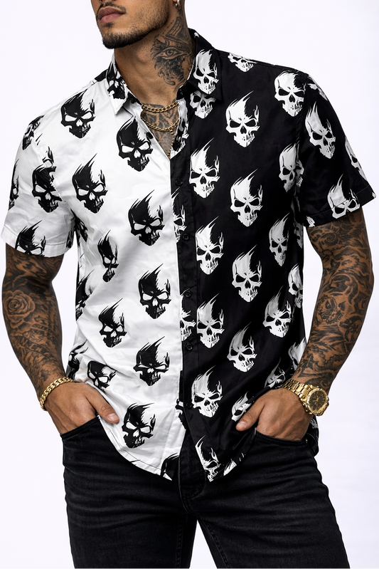 CAMISA SKULL 50/50