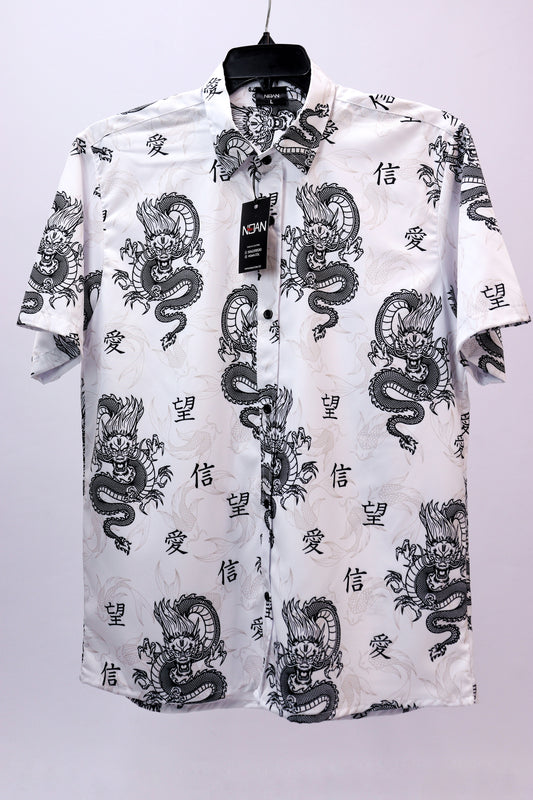 CAMISA DRAGON BLANCO