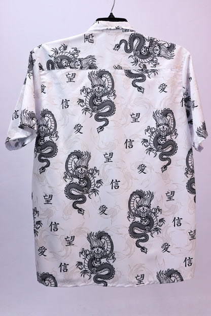 CAMISA DRAGON BLANCO