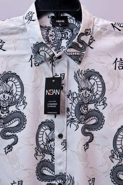 CAMISA DRAGON BLANCO