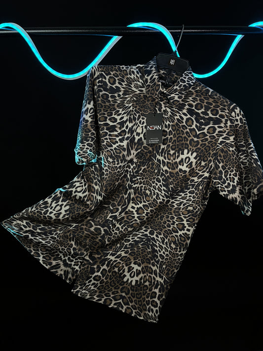 CAMISA ANIMAL PRINT CAFE