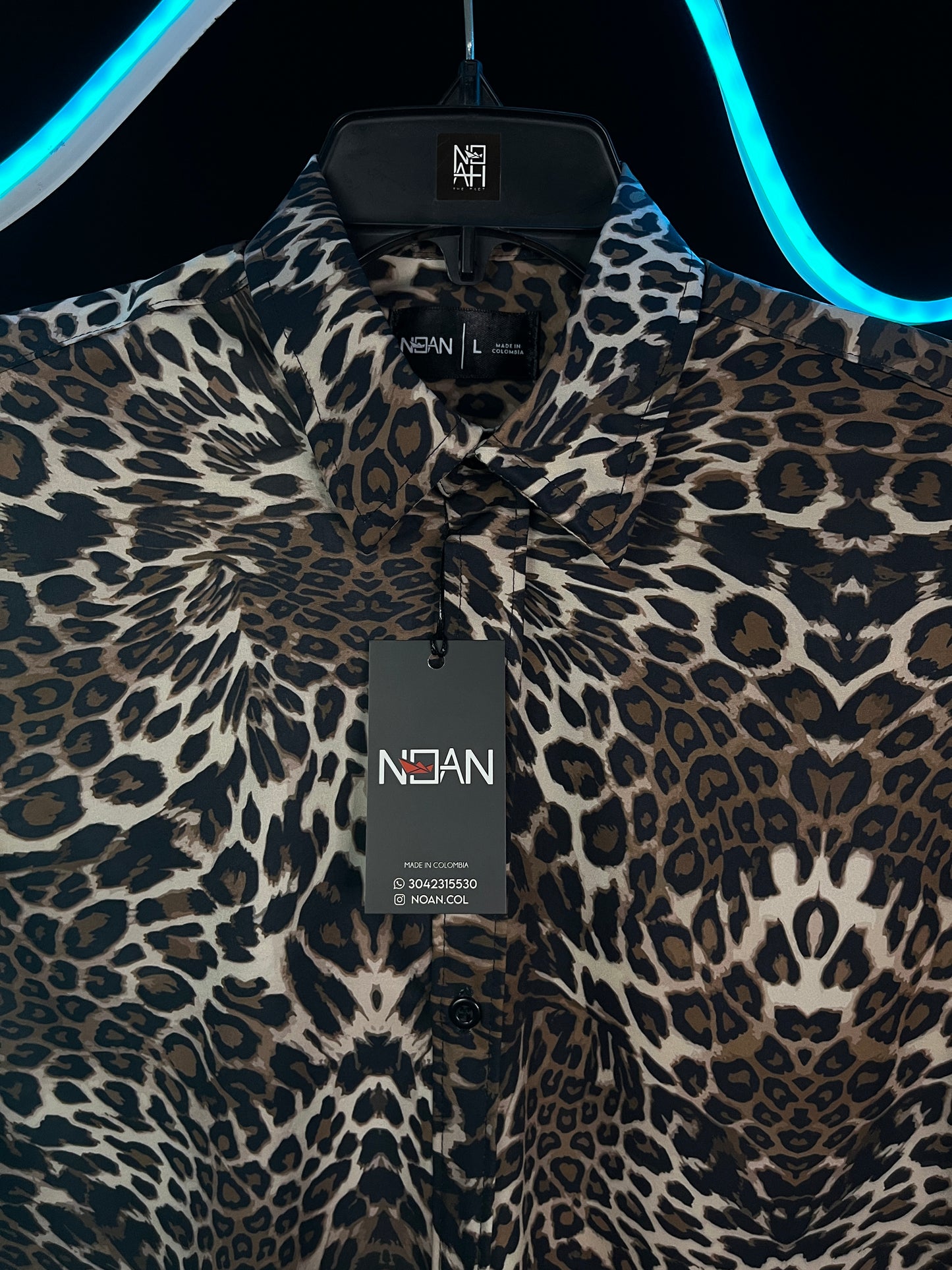 CAMISA ANIMAL PRINT CAFE