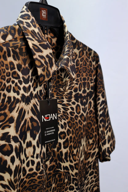 CAMISA ANIMAL PRINT CAFE