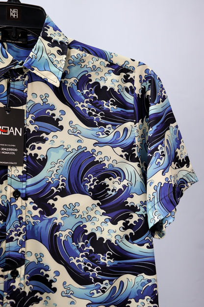CAMISA OLA KANAGAWA
