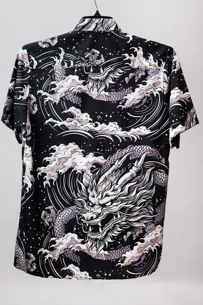 CAMISA DRAGON NEGRO