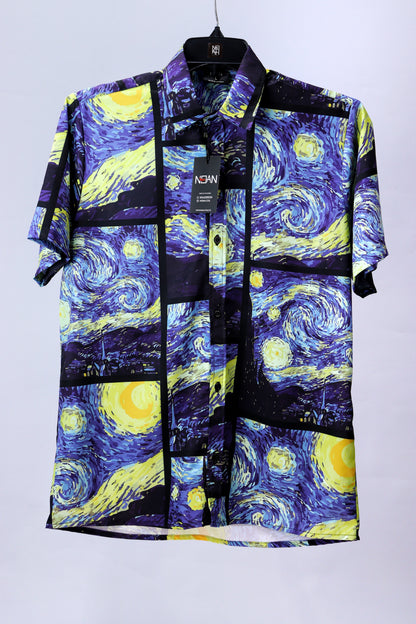 CAMISA NOCHE ESTRELLADA