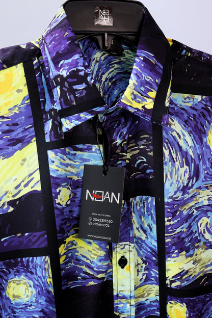 CAMISA NOCHE ESTRELLADA